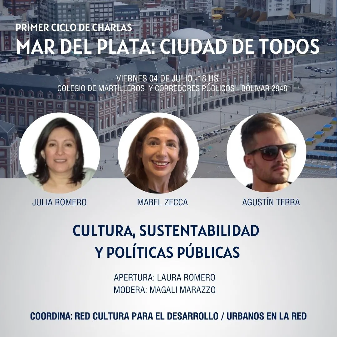 CHARLA 4 DE JULIO - MARTILLEROS